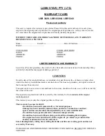 Preview for 11 page of LAWN STAR LSB 3320 Operating Instructions Manual