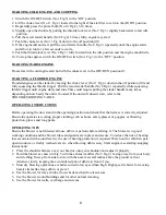 Preview for 6 page of LAWN STAR LSBH 2625 P Operating Instructions Manual