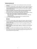 Preview for 4 page of LAWN STAR LSH 2660 P Operating Instructions Manual