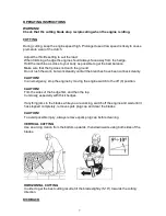 Preview for 7 page of LAWN STAR LSH 2660 P Operating Instructions Manual