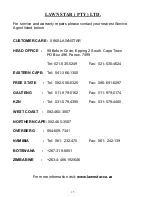 Preview for 15 page of LAWN STAR LSH 2660 P Operating Instructions Manual