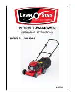 Предварительный просмотр 1 страницы LAWN STAR LSM 4540 L Operating Instructions Manual