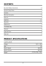 Preview for 2 page of LawnMaster BL705 Operator'S Manual