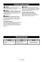 Preview for 11 page of LawnMaster BL805E 1201 Operator'S Manual