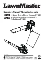 LawnMaster BV1211 Operator'S Manual preview