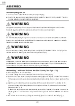 Preview for 20 page of LawnMaster CLCS2425-01 Instruction Manual