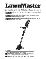 LawnMaster CLGT1018B01 Operator'S Manual preview