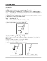 Предварительный просмотр 14 страницы LawnMaster CLGT1018B01 Operator'S Manual