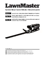 LawnMaster CLHT2218B01 Operator'S Manual preview