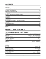 Preview for 2 page of LawnMaster CLHT2218B01 Operator'S Manual