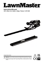 LawnMaster CLHT2452D Instruction Manual preview