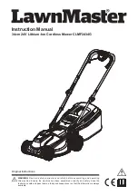 Предварительный просмотр 1 страницы LawnMaster CLMF2434G Instruction Manual