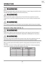 Предварительный просмотр 21 страницы LawnMaster CLMF2434G Instruction Manual