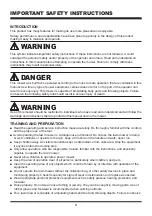 Preview for 4 page of LawnMaster CLMF4015K Operator'S Manual