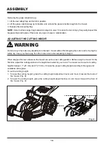 Preview for 18 page of LawnMaster CLMF4015K Operator'S Manual