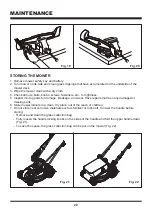 Preview for 29 page of LawnMaster CLMF4015K Operator'S Manual