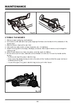 Предварительный просмотр 30 страницы LawnMaster CLMF4815E Operator'S Manual