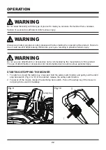 Предварительный просмотр 22 страницы LawnMaster CLMF4819X Operator'S Manual