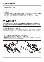 Предварительный просмотр 27 страницы LawnMaster CLMF4819X Operator'S Manual