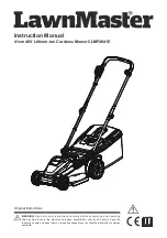 LawnMaster CLMF4841E Instruction Manual preview