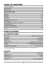 Preview for 2 page of LawnMaster CLMFT6018A Operator'S Manual