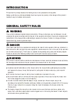 Preview for 3 page of LawnMaster CLMFT6018A Operator'S Manual