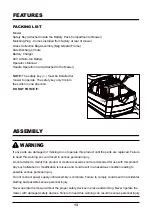 Preview for 13 page of LawnMaster CLMFT6018A Operator'S Manual