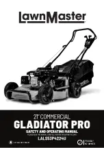 Preview for 1 page of LawnMaster GLADIATOR PRO Safety And Operating Manual