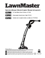 Preview for 1 page of LawnMaster GT1018 Operator'S Manual