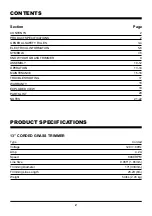 Preview for 2 page of LawnMaster GT1313 Operator'S Manual