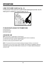 Preview for 14 page of LawnMaster GT1313 Operator'S Manual