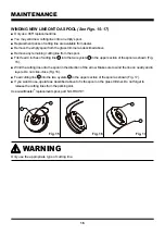 Preview for 16 page of LawnMaster GT1313 Operator'S Manual