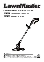 LawnMaster GT1450 Operator'S Manual preview