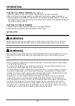 Preview for 13 page of LawnMaster HT2001 Operator'S Manual