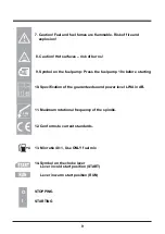 Preview for 9 page of LawnMaster L951151 Translation Of The Original Instructions For Use