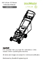 LawnMaster LB4010001 Instruction Manual предпросмотр