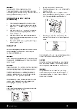 Предварительный просмотр 13 страницы LawnMaster LGBQH9200 Safety And Operating Manual