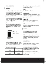 Preview for 7 page of LawnMaster LMEB260 Safety And Operating Manual