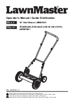 Preview for 1 page of LawnMaster LMRM1601 Operator'S Manual