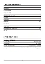 Preview for 2 page of LawnMaster LMRM1601 Operator'S Manual