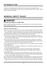 Preview for 3 page of LawnMaster LMRM1601 Operator'S Manual