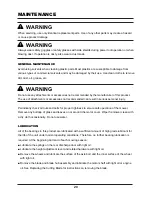 Preview for 20 page of LawnMaster M2EB1537M Operator'S Manual