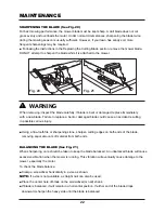 Preview for 22 page of LawnMaster M2EB1537M Operator'S Manual