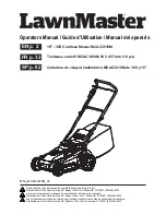 Preview for 1 page of LawnMaster MCAC3618M Operator'S Manual