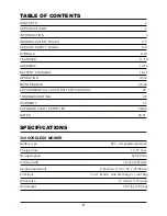 Preview for 2 page of LawnMaster MCAC3618M Operator'S Manual