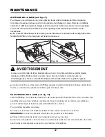 Preview for 52 page of LawnMaster MCAC3618M Operator'S Manual