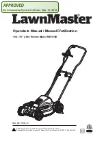 LawnMaster ME1018X Operator'S Manual предпросмотр