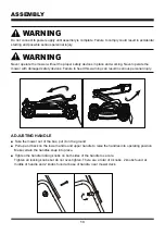 Preview for 13 page of LawnMaster ME1218X Operator'S Manual