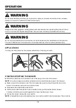 Preview for 15 page of LawnMaster ME1218X Operator'S Manual