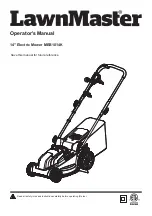 LawnMaster MEB1014K Operator'S Manual preview